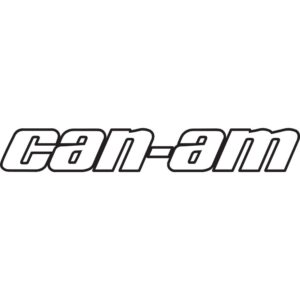 Can-Am Outline Printed Decal