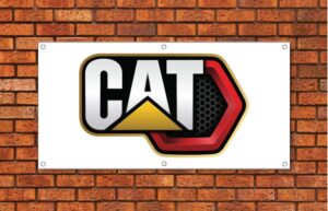 Caterpillar Garage Banner
