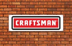 Craftsman Tools Garage Banner