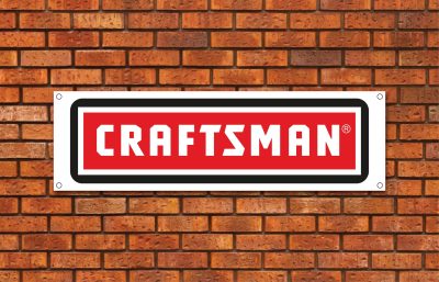Craftsman Tools Garage Banner