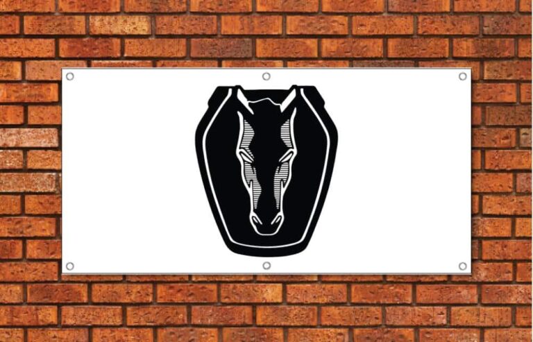 Mustang Dark Horse Performance Garage Banner