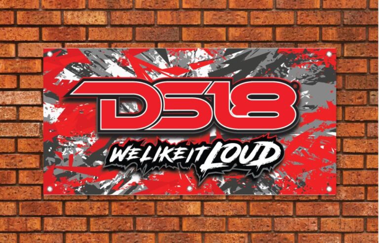 DS18 Abstract Garage Banner