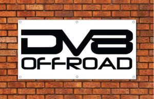 DV8 Off Road Garage Banner