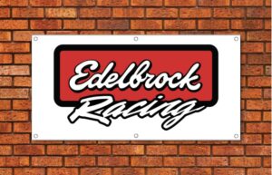 Edelbrock Racing Garage Banner