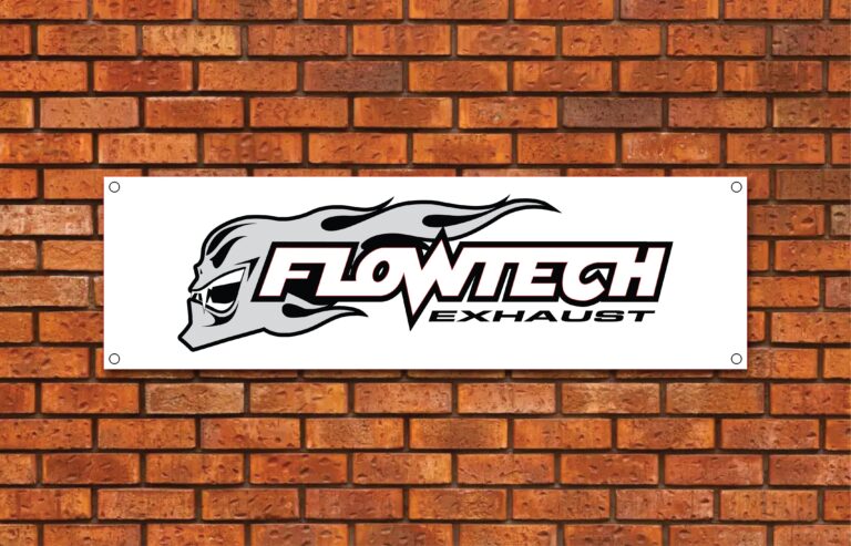 Flowtech Exhaust Garage Banner