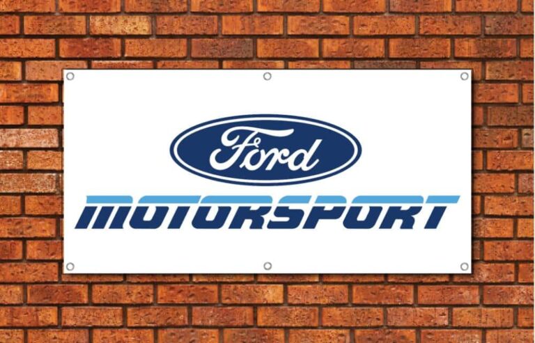 Ford Motorsport Garage Banner