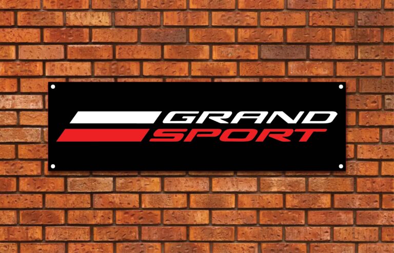 Corvette Grand Sport Garage Banner