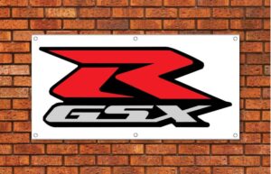 Suzuki GSXR Garage Banner