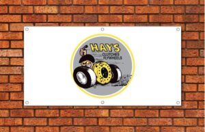 Hays Clutches and Flywheels Garage Banner