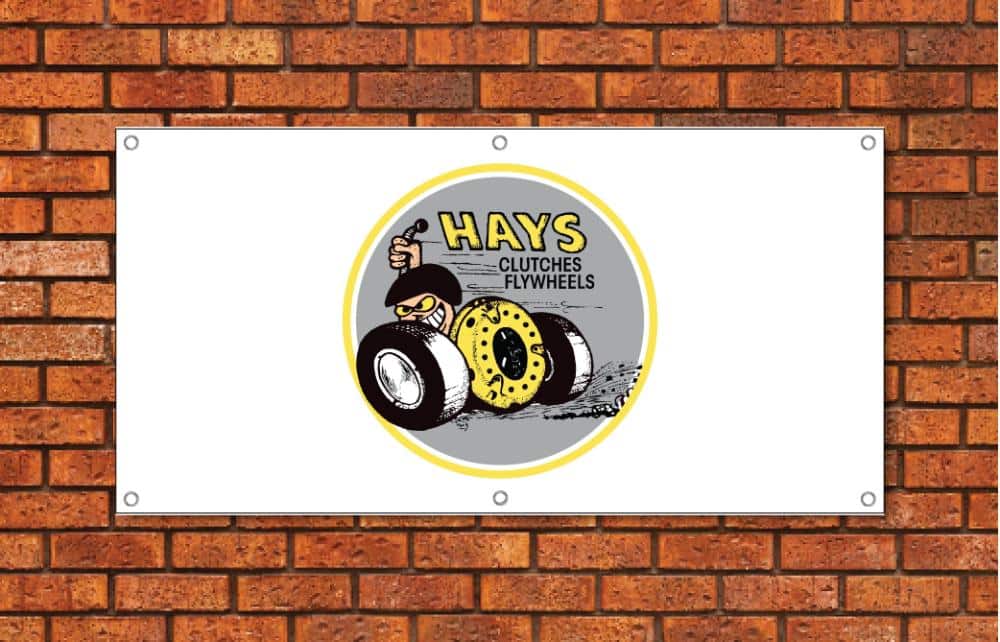 Hays Clutches and Flywheels Garage Banner