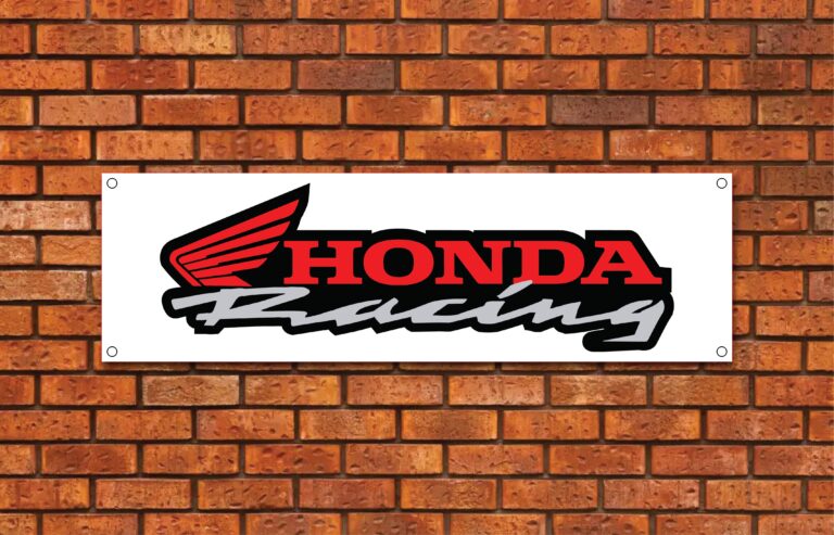 Honda Racing Garage Banner