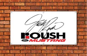 Jack Roush Mustang Garage Banner