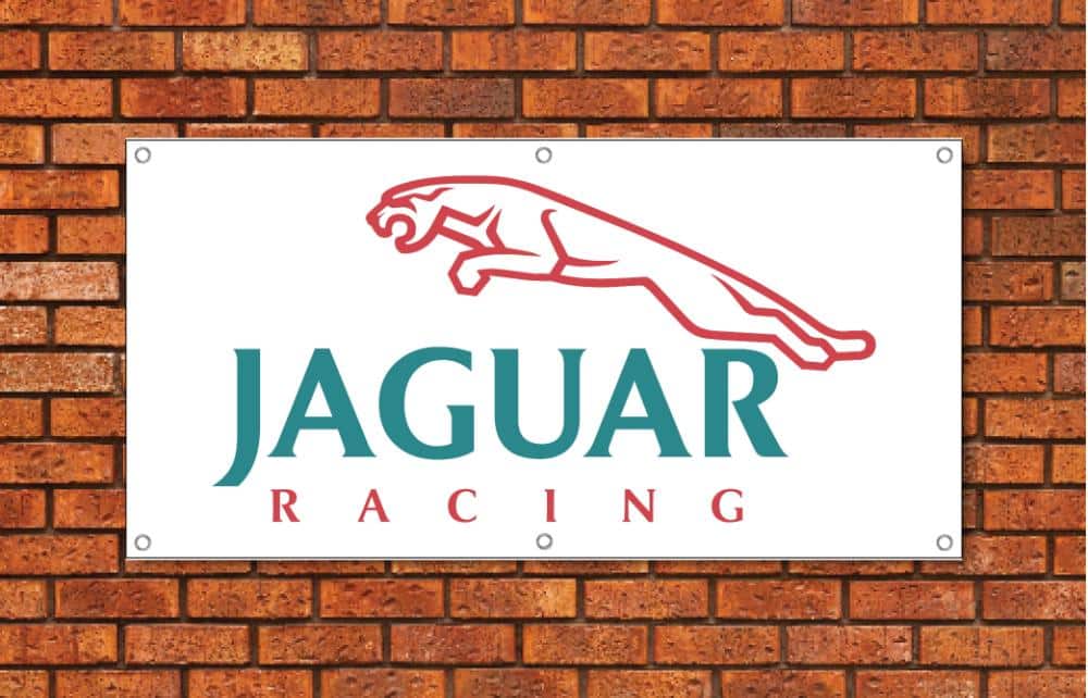 Jaguar Racing Garage Banner