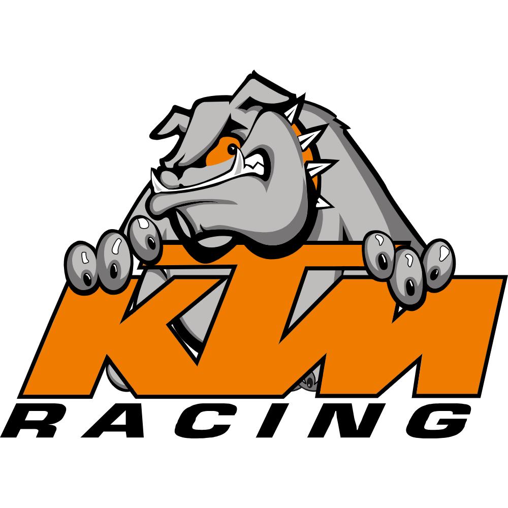 KTM Racing Bulldog Decal