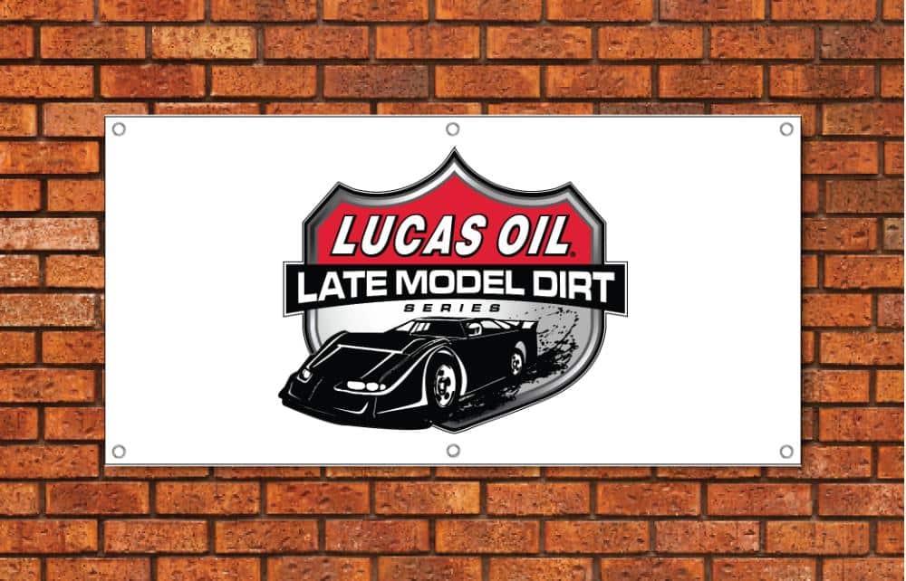 Lucas Oil Late Model Dirt Series Garage Banner