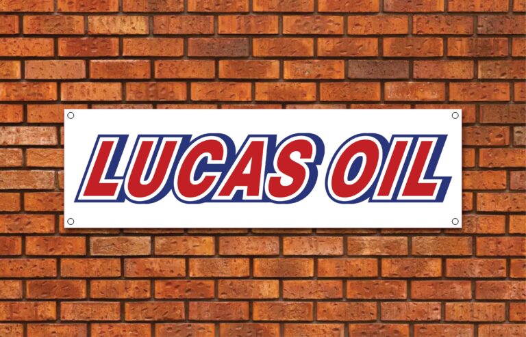 Lucas Oil Garage Banner Style 2