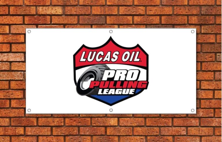 Lucas Oil Pro Pulling League Garage Banner