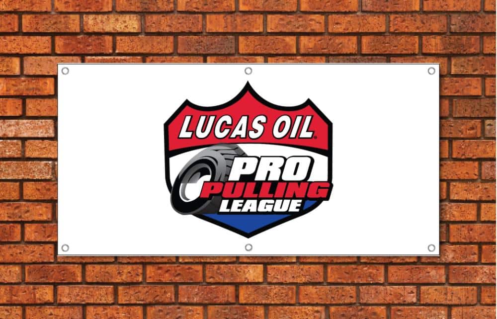 Lucas Oil Pro Pulling League Garage Banner