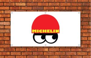 Michelin 1980 Vintage Garage Banner