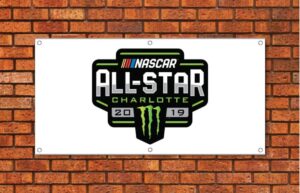 Nascar All-Star Charlotte Monster Energy 2019 Garage Banner