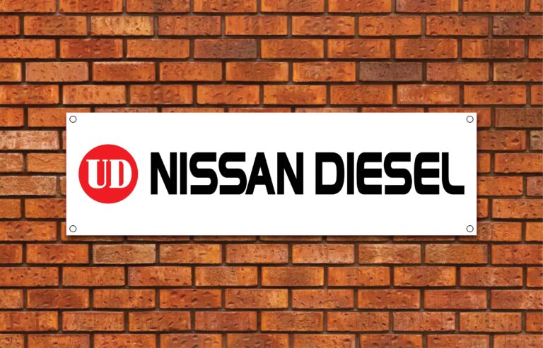 Nissan Diesel Garage Banner