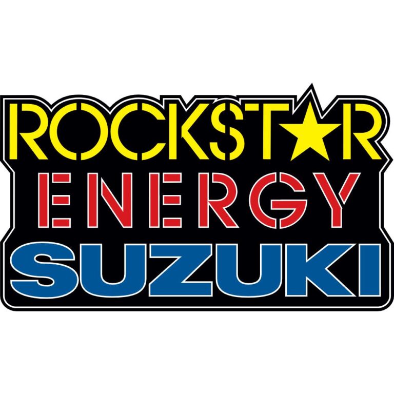 Rockstar Energy Suzuki Decal