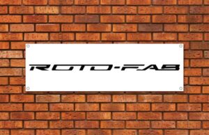 Roto-Fab Garage Banner