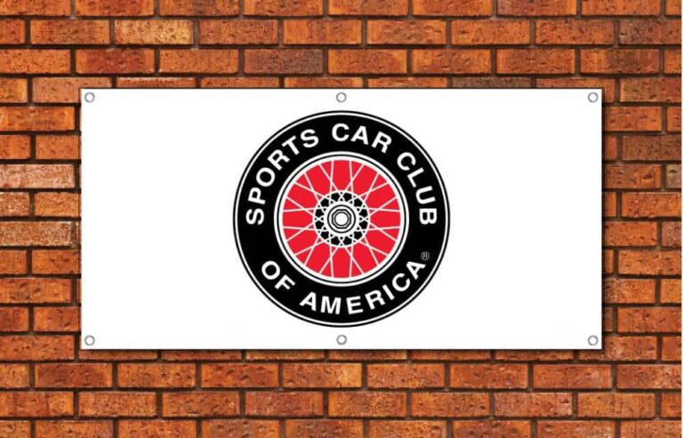 SCCA Wheel Garage Banner