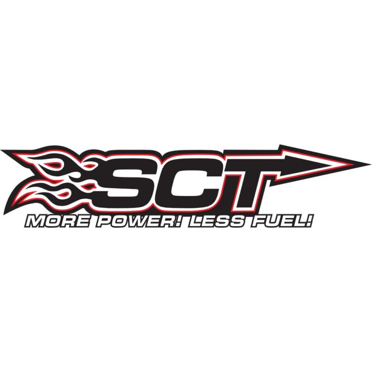 SCT More Power Less Fuel Decal
