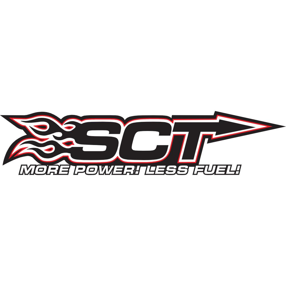 SCT More Power Less Fuel Decal