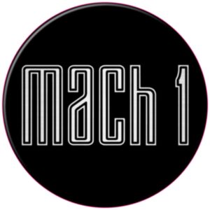 New Age Mustang Mach 1 Steering Wheel Badge