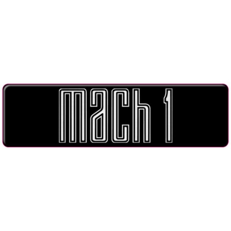 Mustang Mach 1 WeatherTech Floor Mat Badge