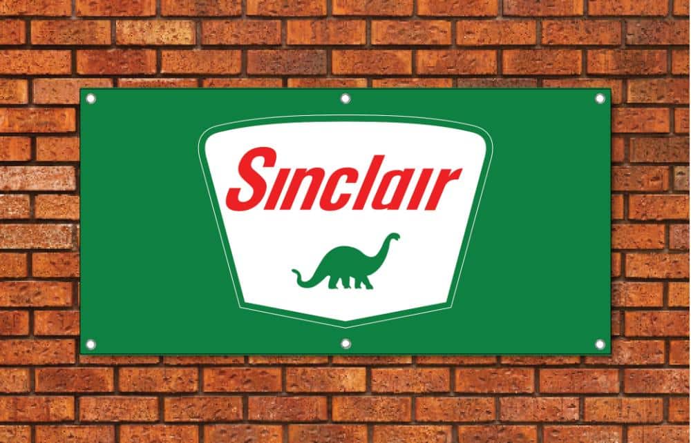 Sinclair Garage Banner