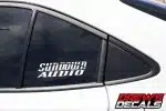 Sundown Audio Decal