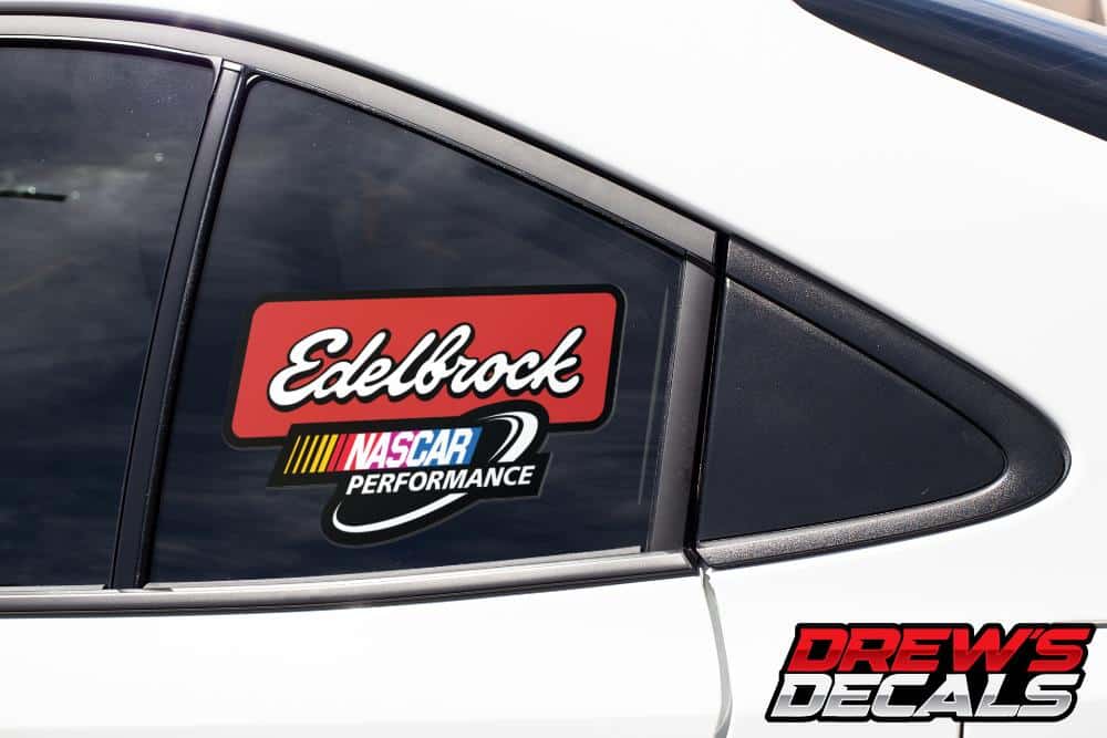 Edelbrock Nascar Performance Decal