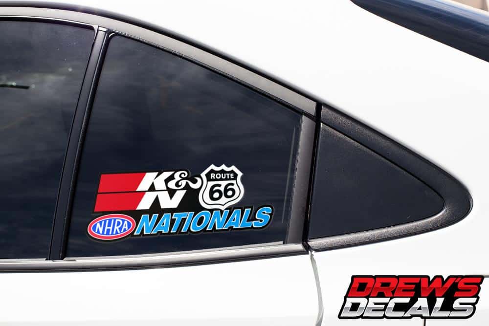 K&N Route 66 NHRA Nationals Decal