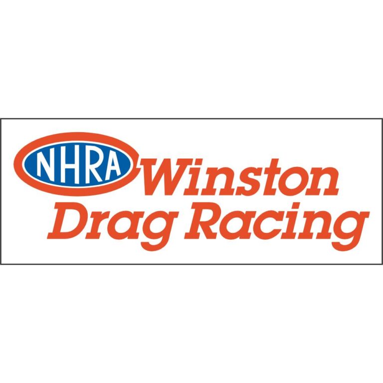 NHRA Winston Drag Racing Decal