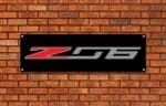 Corvette Z06 Garage Banner
