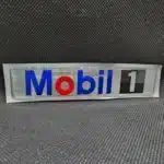 Mobil 1 3D Domed Badge Emblem