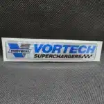 Vortech Superchargers 3D Domed Badge Emblem