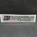 Whipple Superchargers 3D Domed Badge Emblem