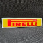 Pirelli 3D Domed Badge Emblem