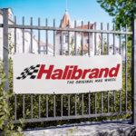 Halibrand Garage Banner