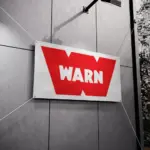 Warn Winch Garage Banner