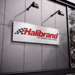 Halibrand Garage Banner