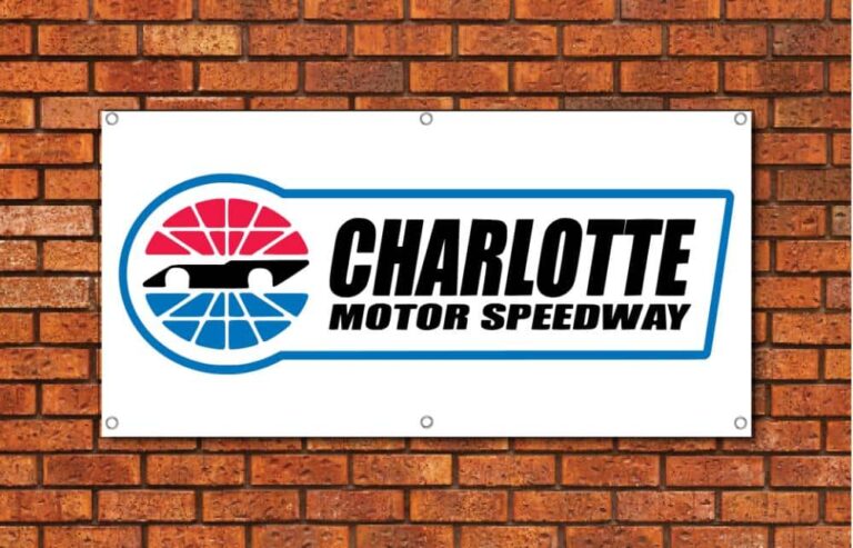 Charlotte Motor Speedway Garage Banner