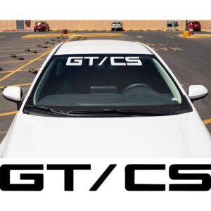 Mustang GT/CS Windshield Banner