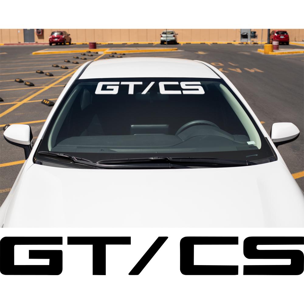 Mustang GT/CS Windshield Banner