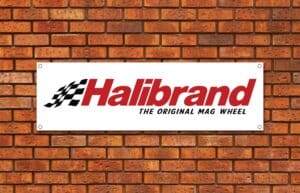 Halibrand Garage Banner