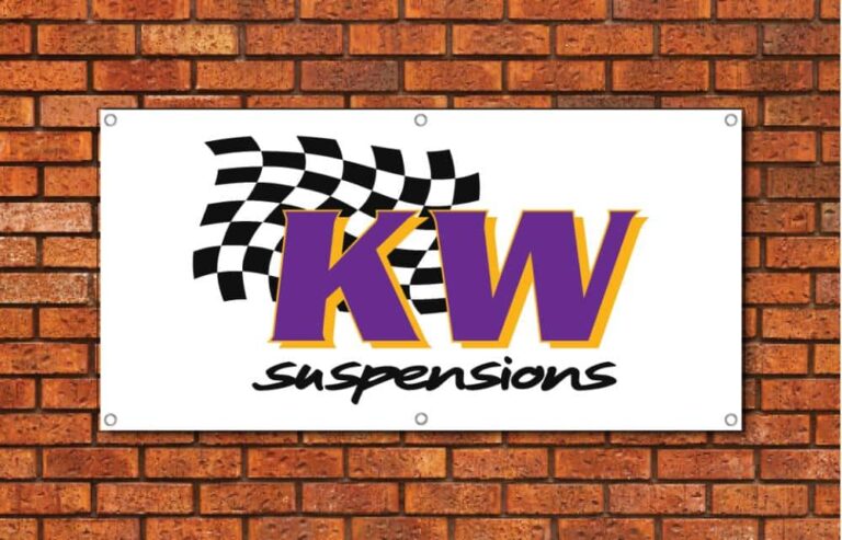 KW Suspensions Garage Banner